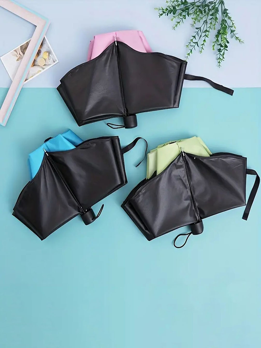 MUREN Cute Magic Blossom Manual 3 Fold Self Design Umbrella
