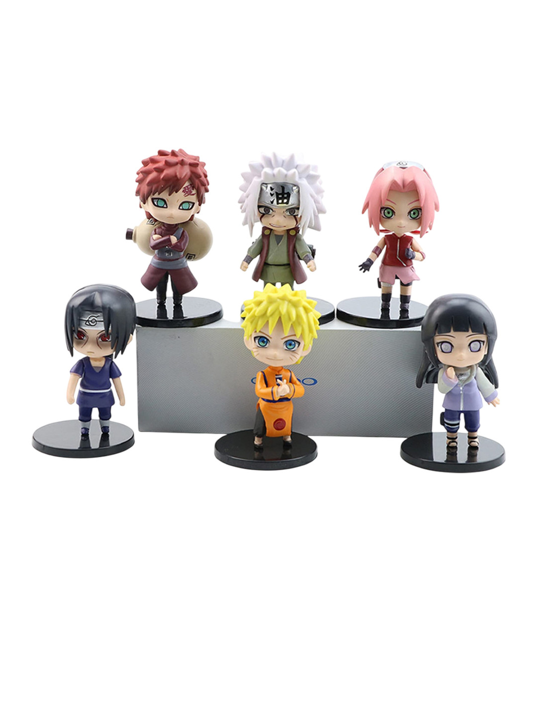AUGEN Kids Set Of 6 Naruto Limited Edition Action Figure