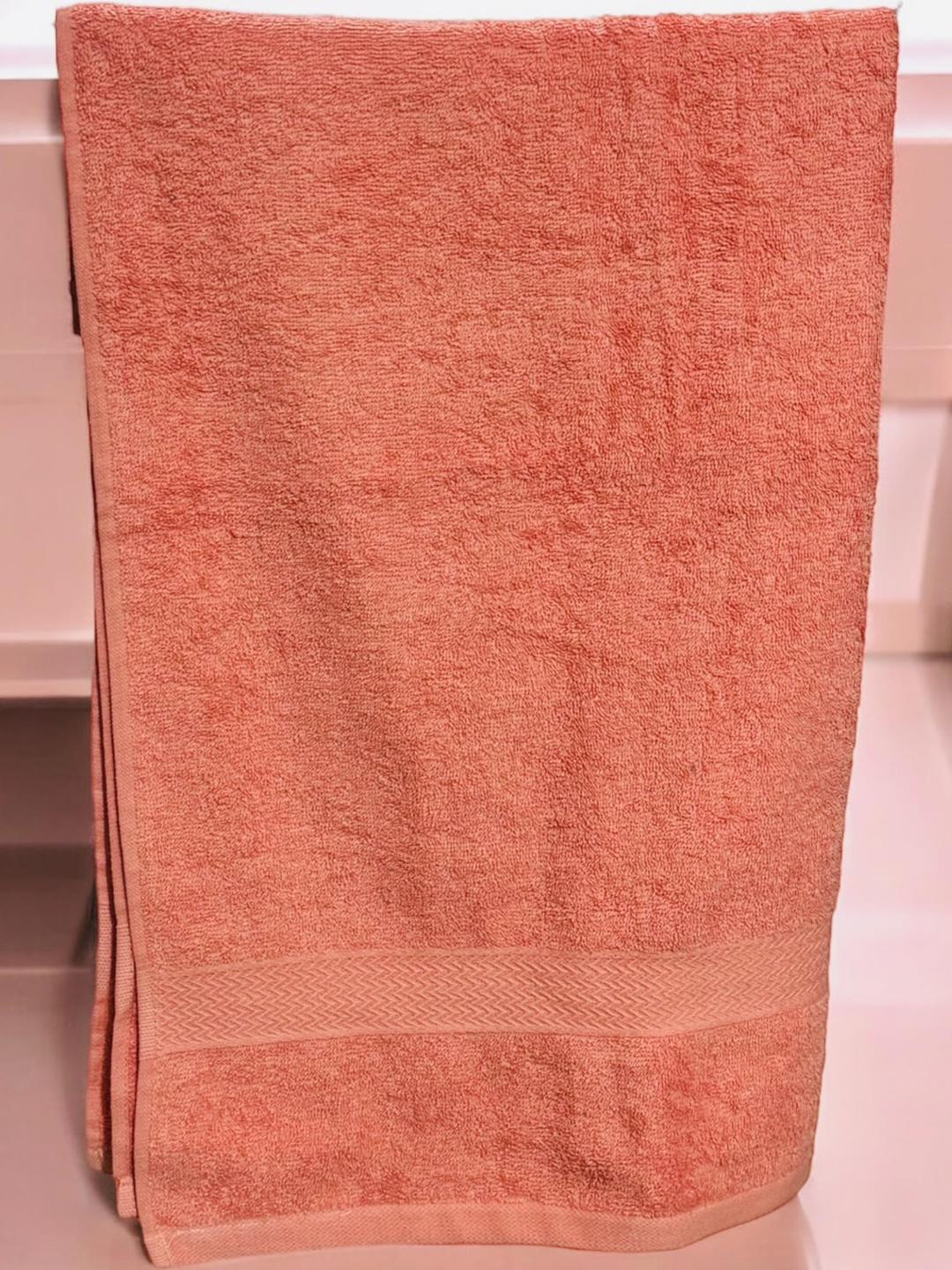 Wee Hours Pink Pure Cotton Bath Towel