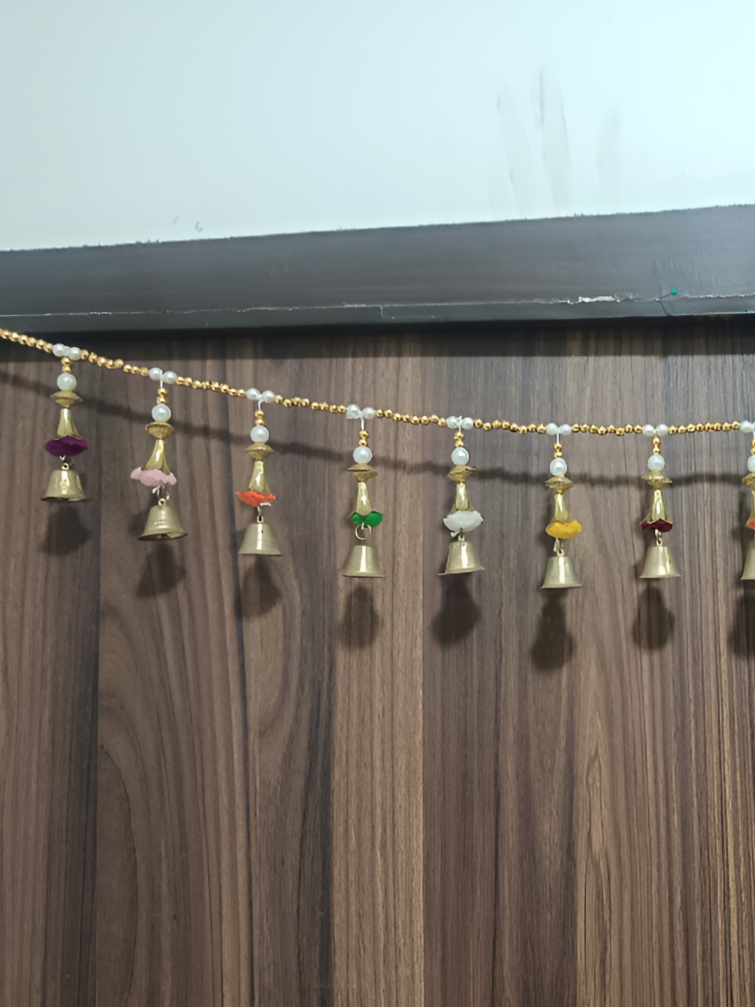 Nutts Yellow & Red Small Bell Tuberose Bandhanwar Festive Decor