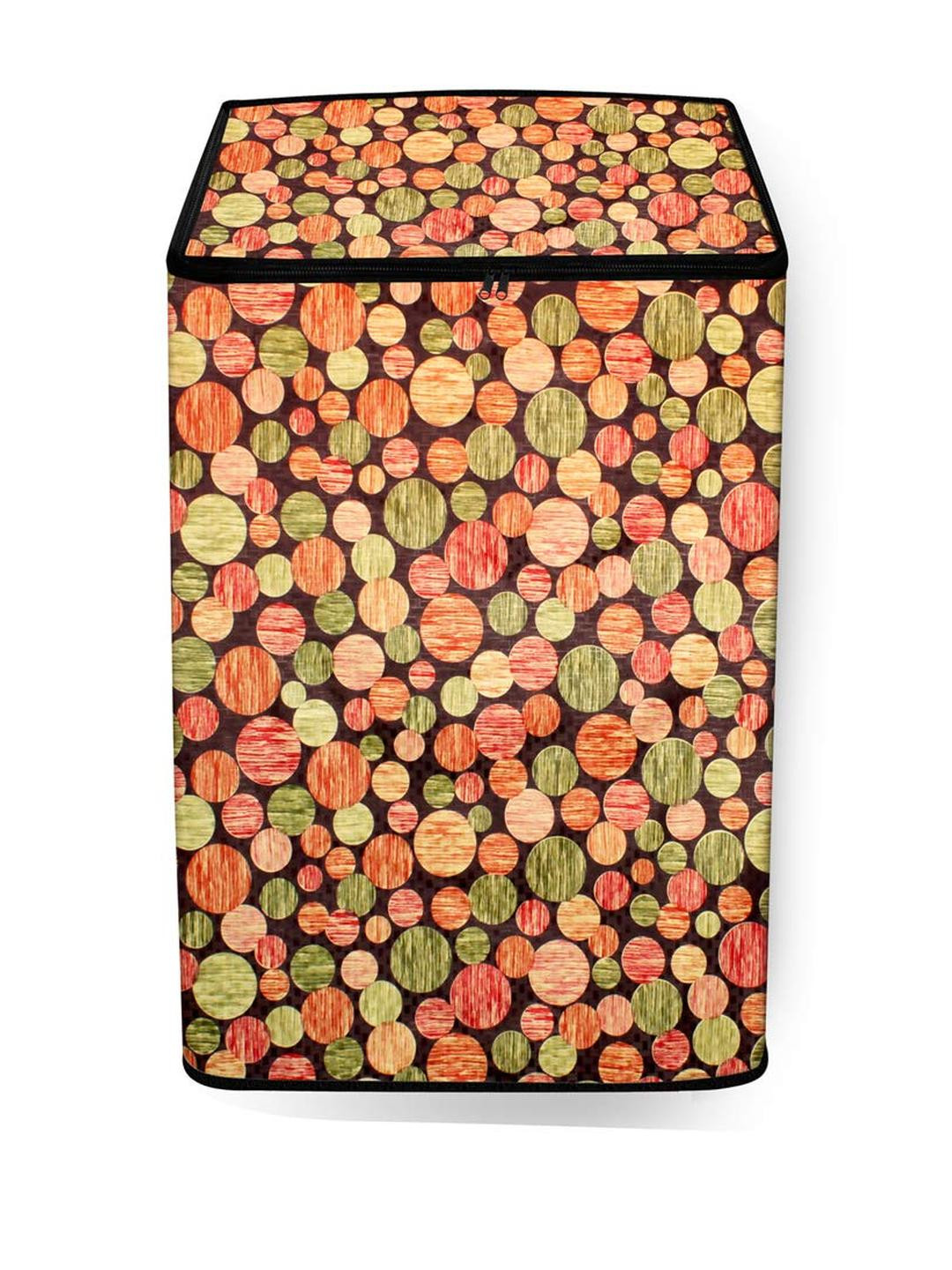 The Furnishing Tree Printed Waterproof Plastic Whirlpool 6.5 Kg Washing Machine Cover