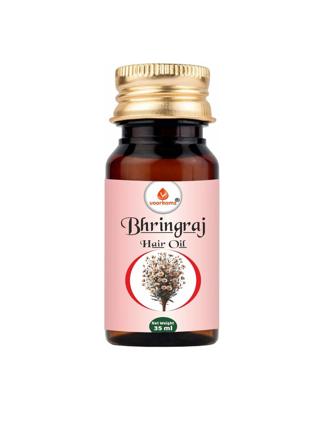 VOORKOMS Bhringraj Hair Oil For Dandruff Control - 35 ml