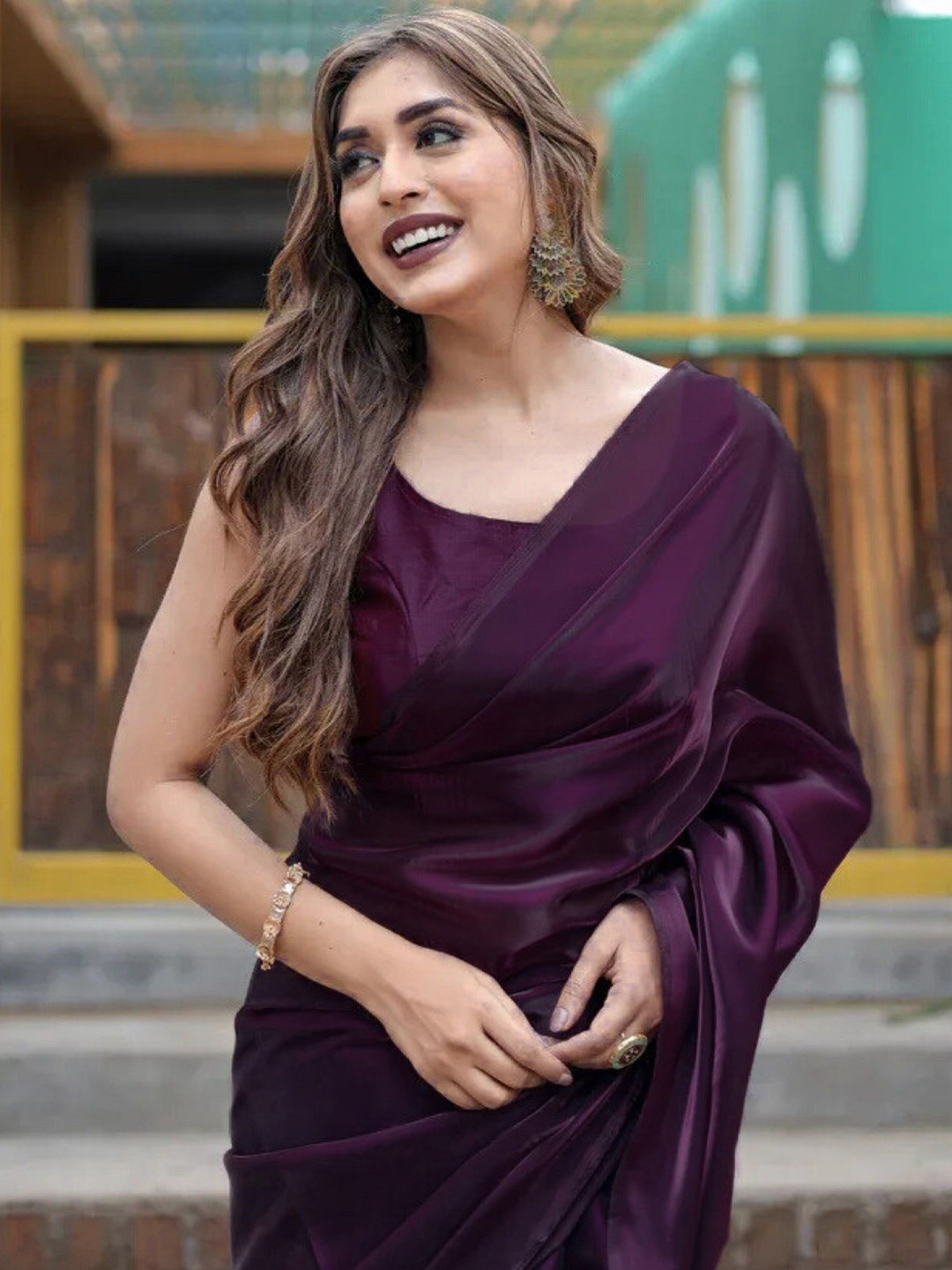 FashionsEye Party Wear Pure Georgette Saree