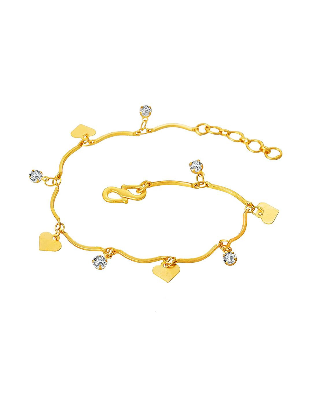 JFL - JEWELLERY FOR LESS Gold-Plated Alloy Bracelet