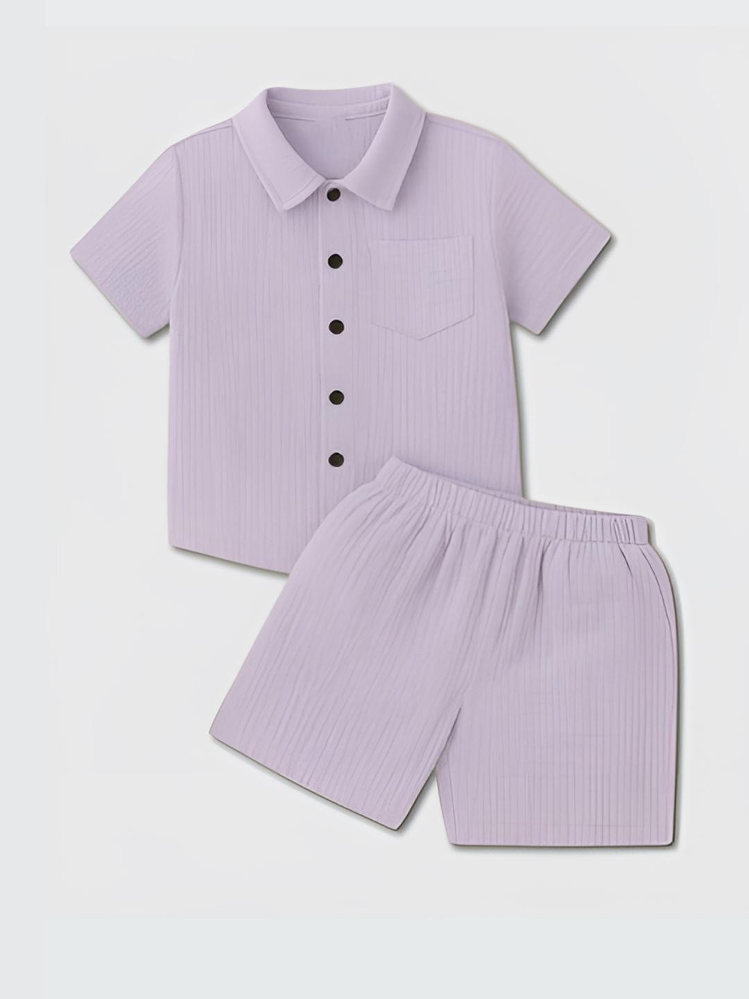 Ocvito Purple Pure Cotton  Co-Ords