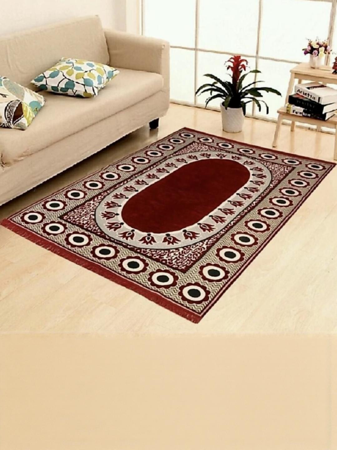 THE FRESH LIVERY Floral Cotton Carpet