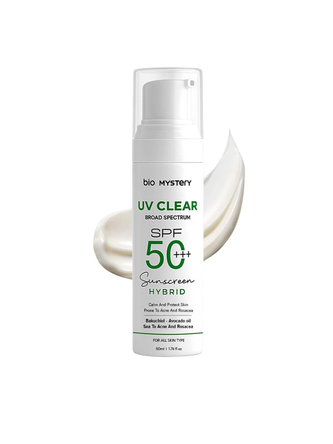 Bio Mystery Uv Clear Broad Spectrum Spf+++ 50+ Sunscreen- 50 ml