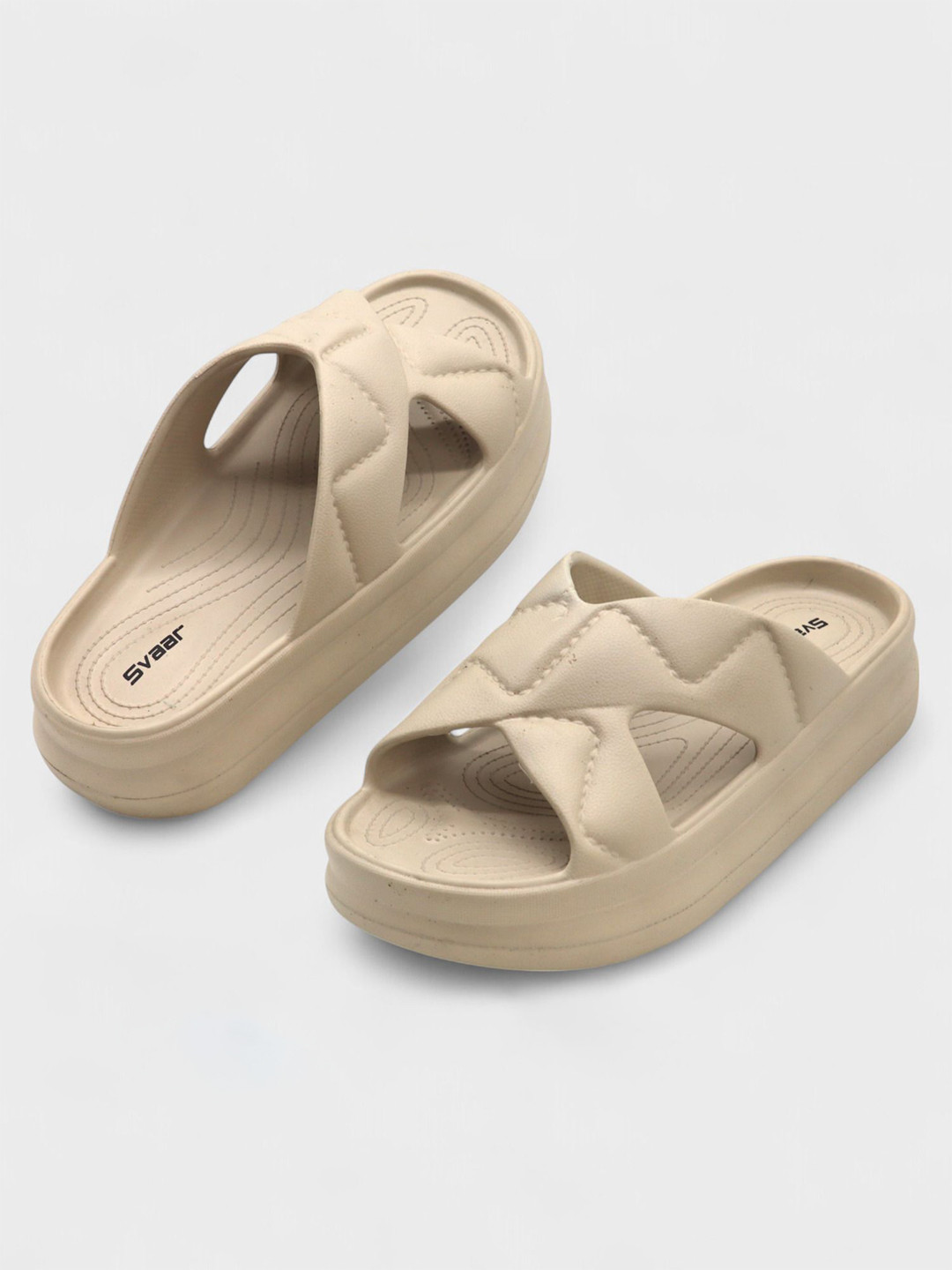 Svaar Women  Platform  Sliders