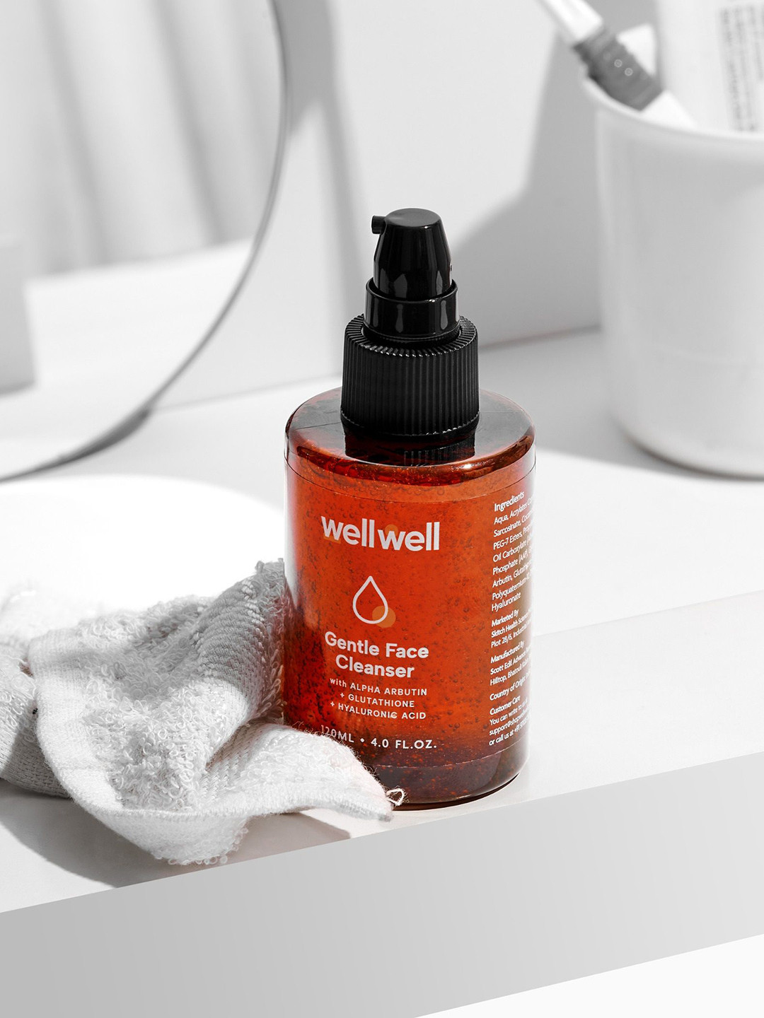 wellwell Gentle Face Wash - 120 ml