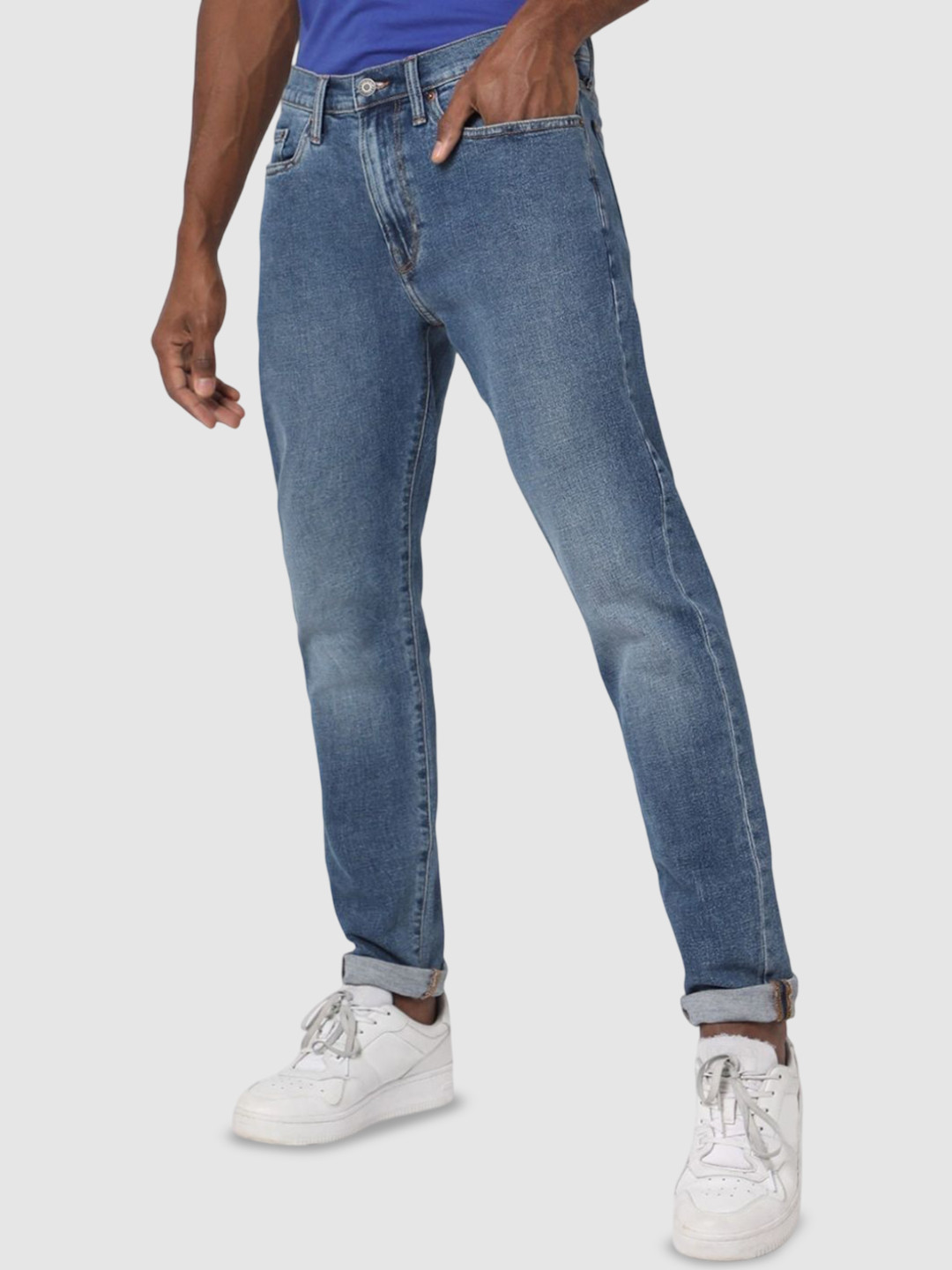 GAP Men Mid-Rise Relaxed Fit Jeans