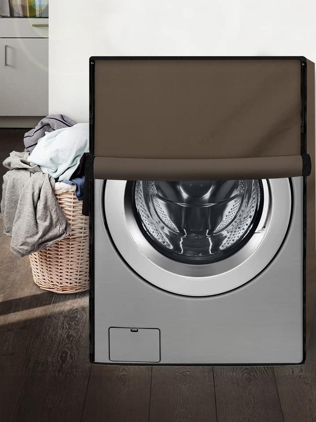 The Furnishing Tree Washing Machine Cover Biege Compatible for Bosch 6.5 Kg Fully-Automatic Front L
