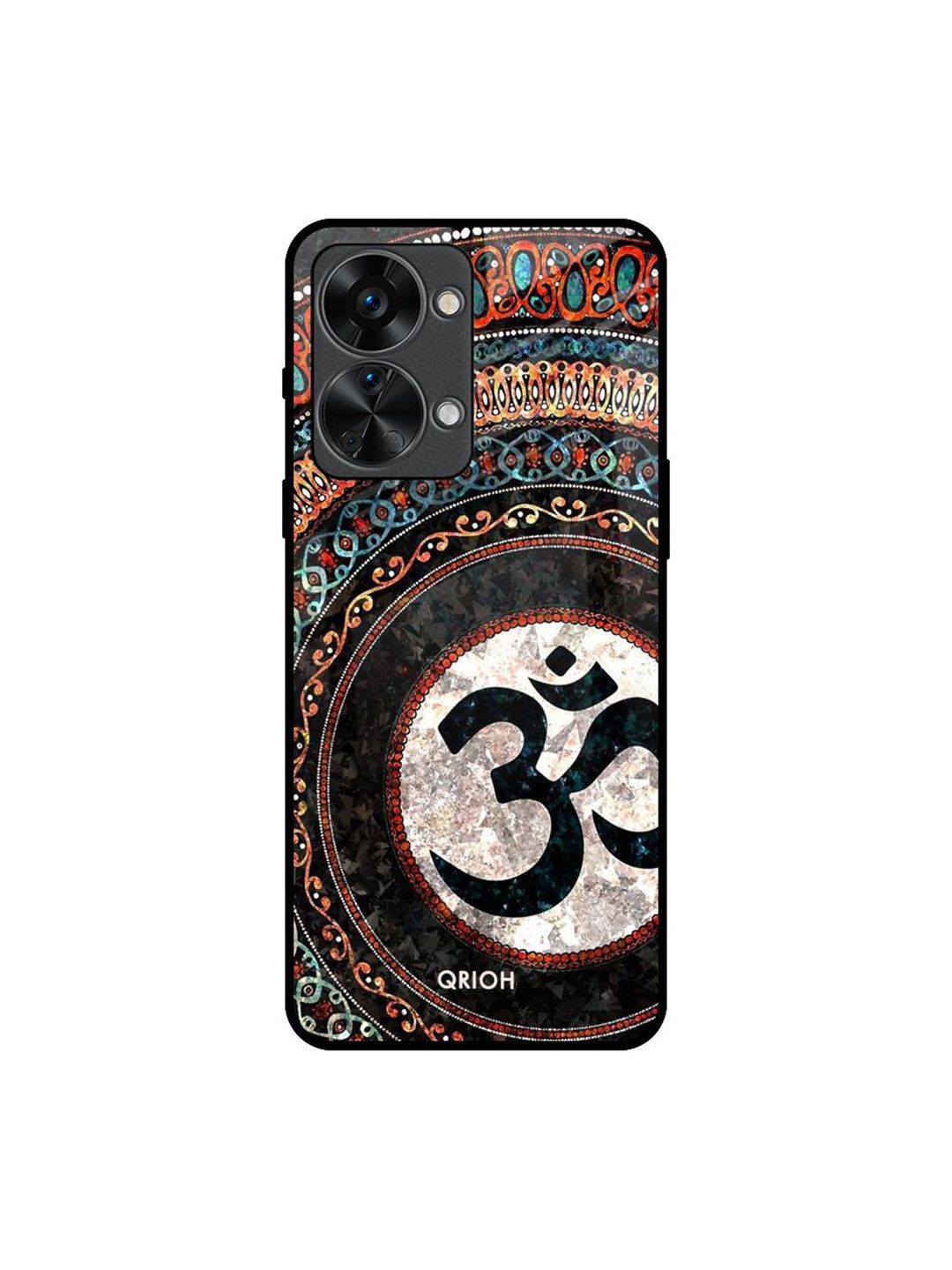 QRIOH Worship Printed Sleek & Lightweight Silicone Oneplus Nord 2T Glass Back Case