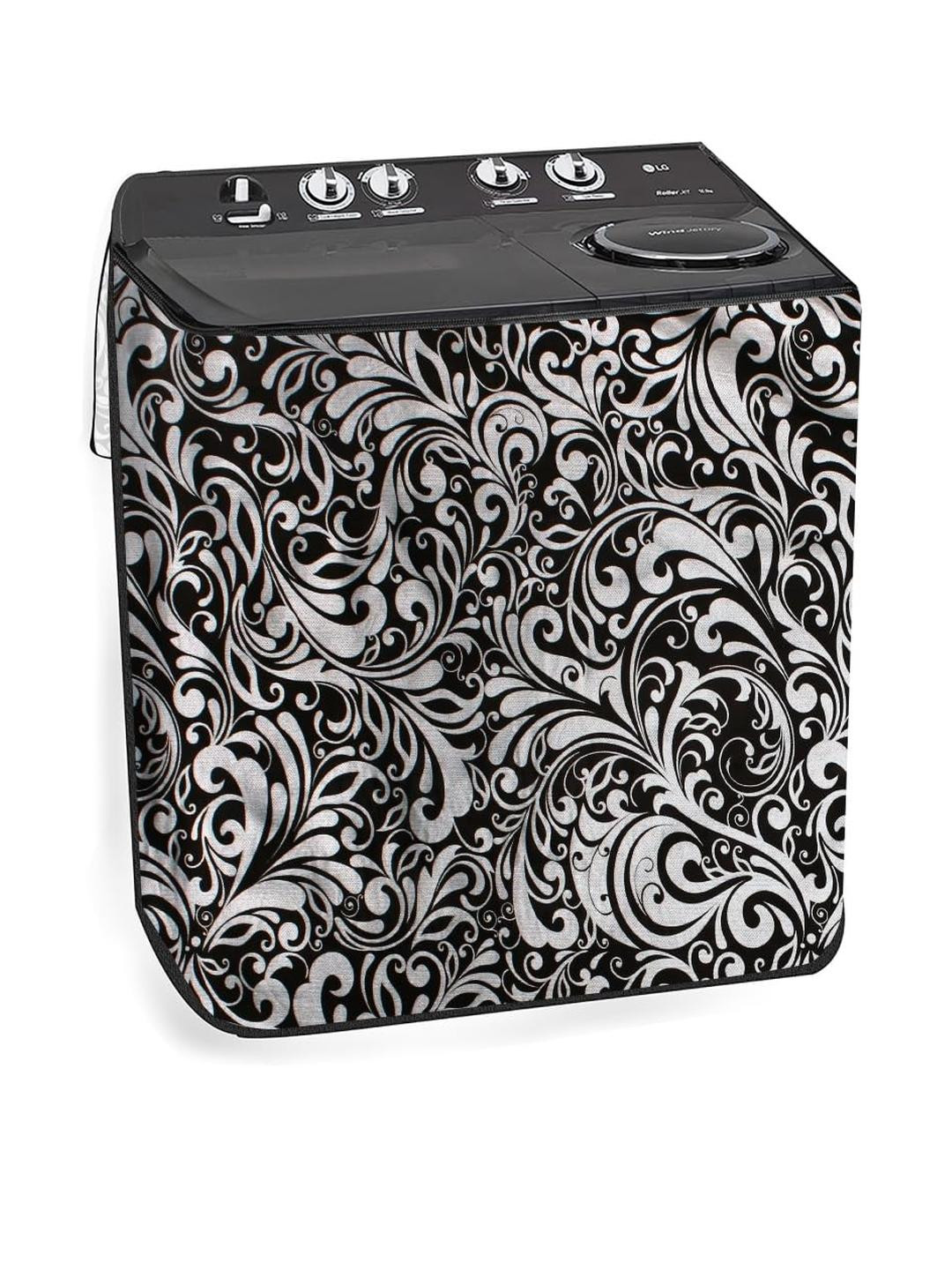 The Furnishing Tree PVC Waterproof Semi Automatic BPL Washing Machine Cover