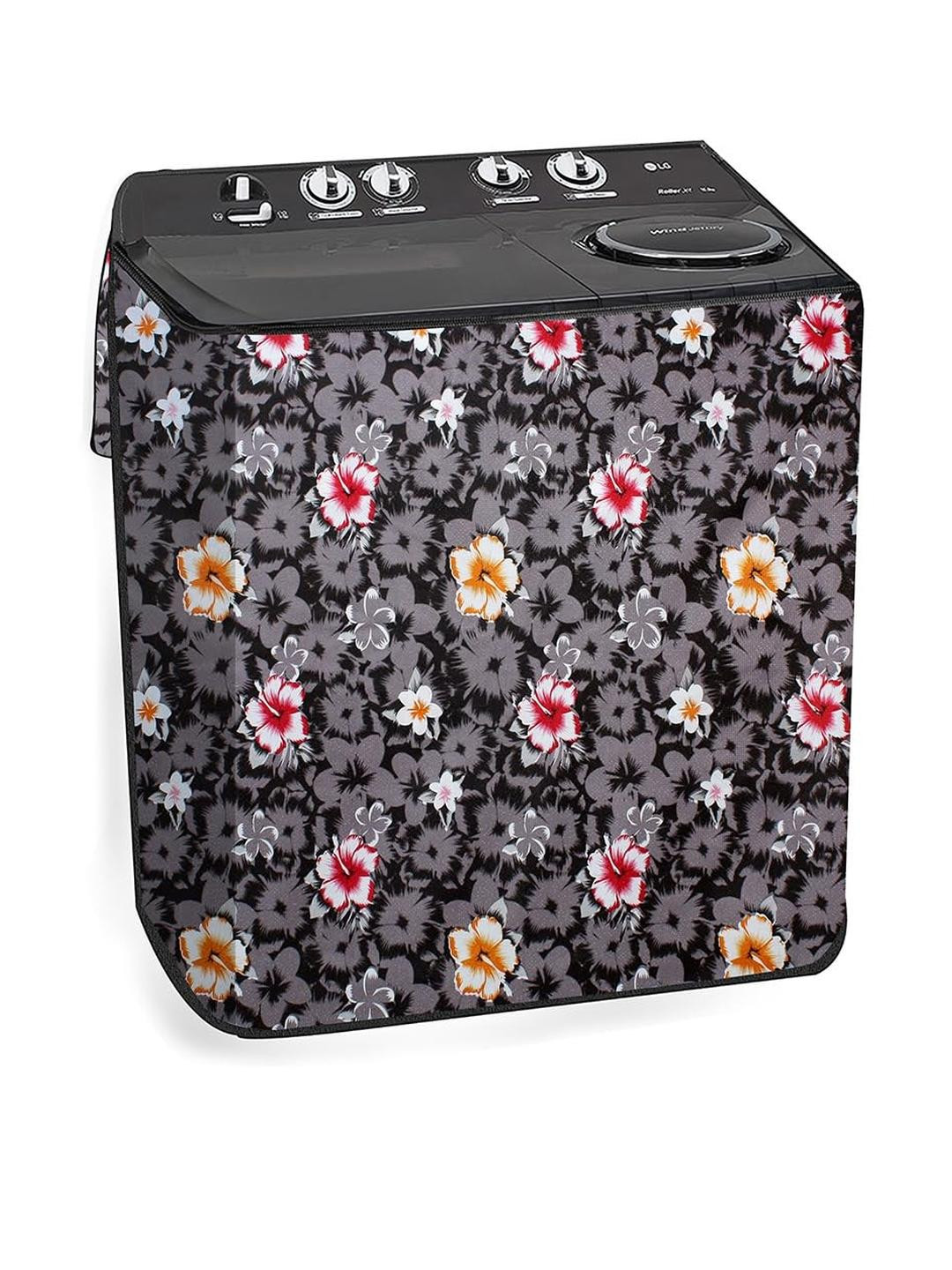 The Furnishing Tree PVC Waterproof Semi Automatic Panasonic Washing Machine Cover