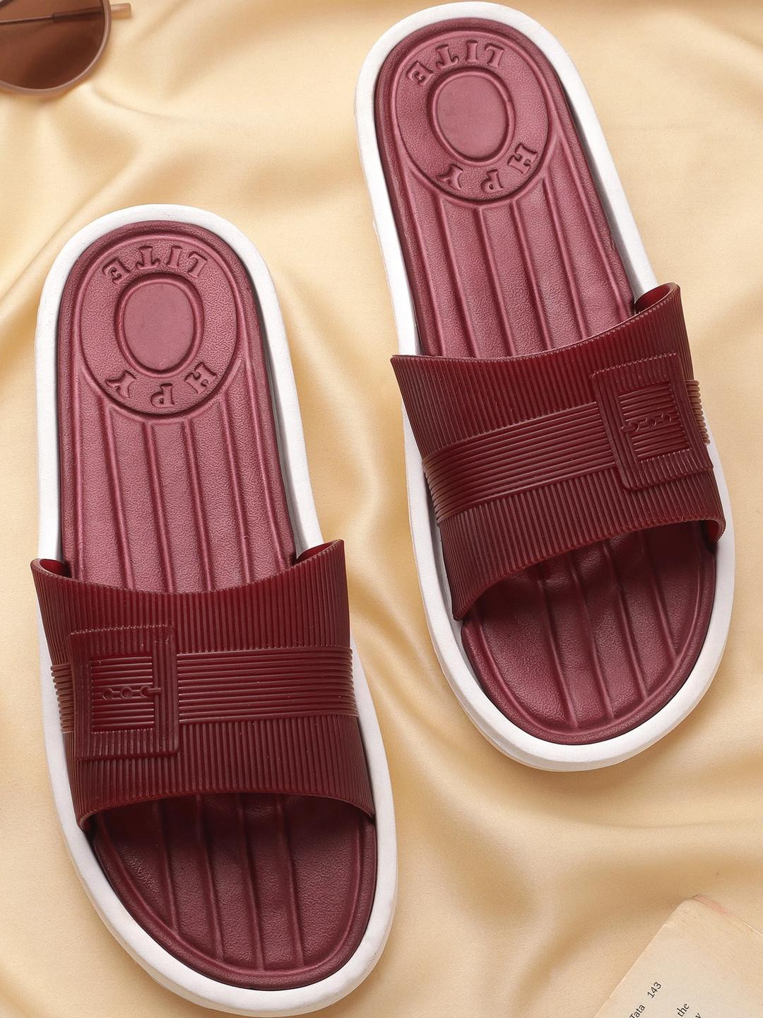 Pampy Angel Women Maroon EVA Flip Flops