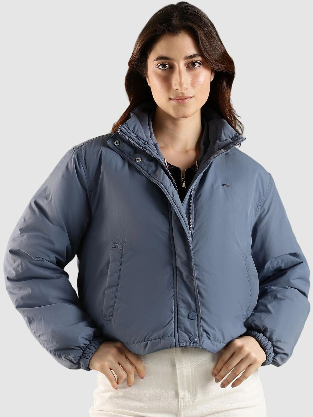 Tommy Hilfiger High-Neck Puffer Jacket