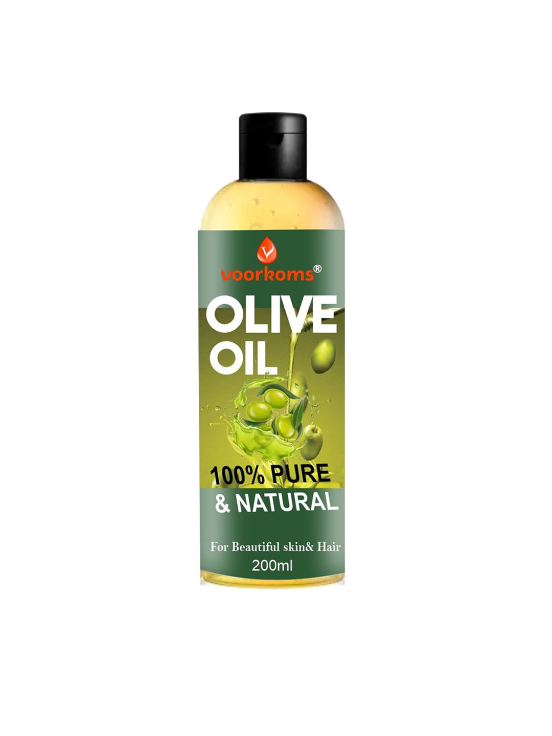 VOORKOMS Olive Essential Oil For Skin & Hair - 200 ml