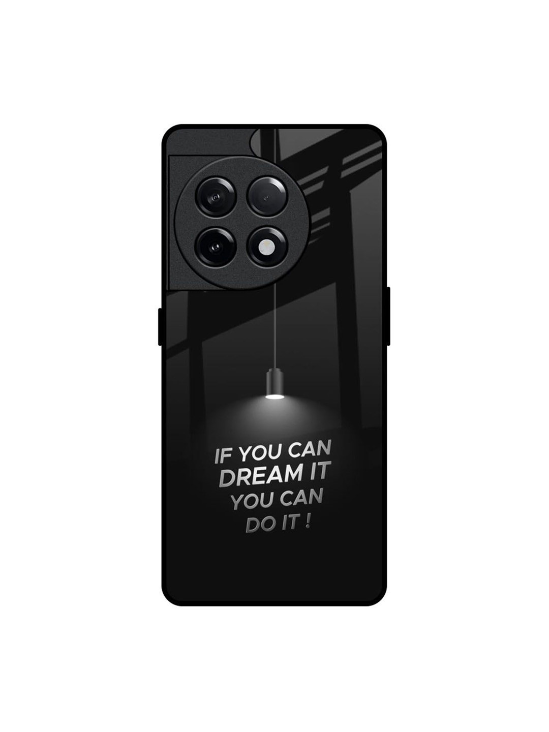 QRIOH Dream Forge Typography Printed OnePlus 11R 5G Silicon Back Case Mobile Accessories