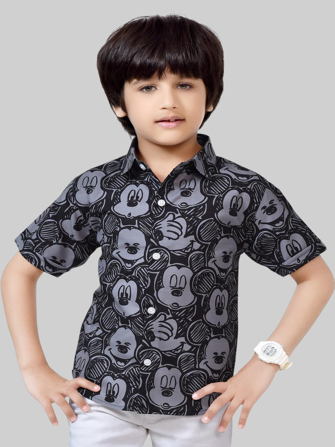 Club96 Boys Cotton Shirts