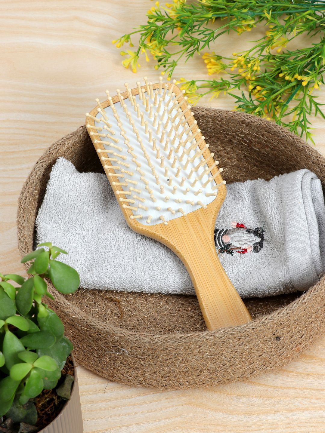 Kind of Earthy Bamboo Hair Brush