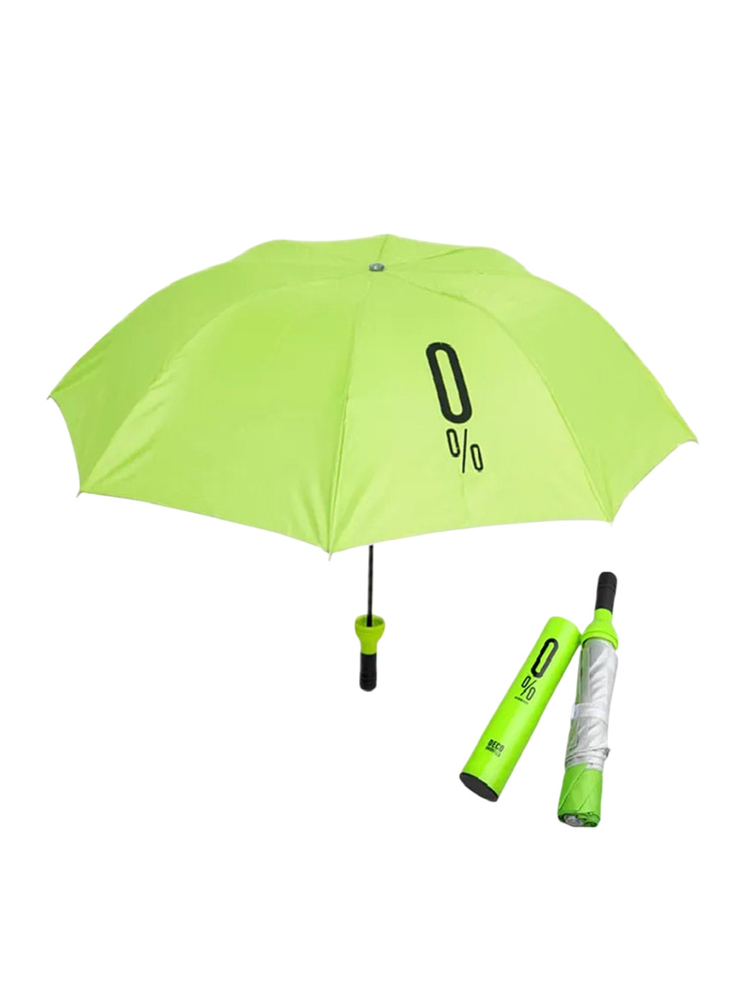MUREN Manual 2 Fold Portable Bottle Shape Umbrellas