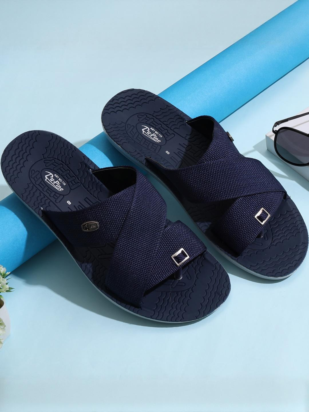 PU-PINE Men Synthetic Leather Sandals
