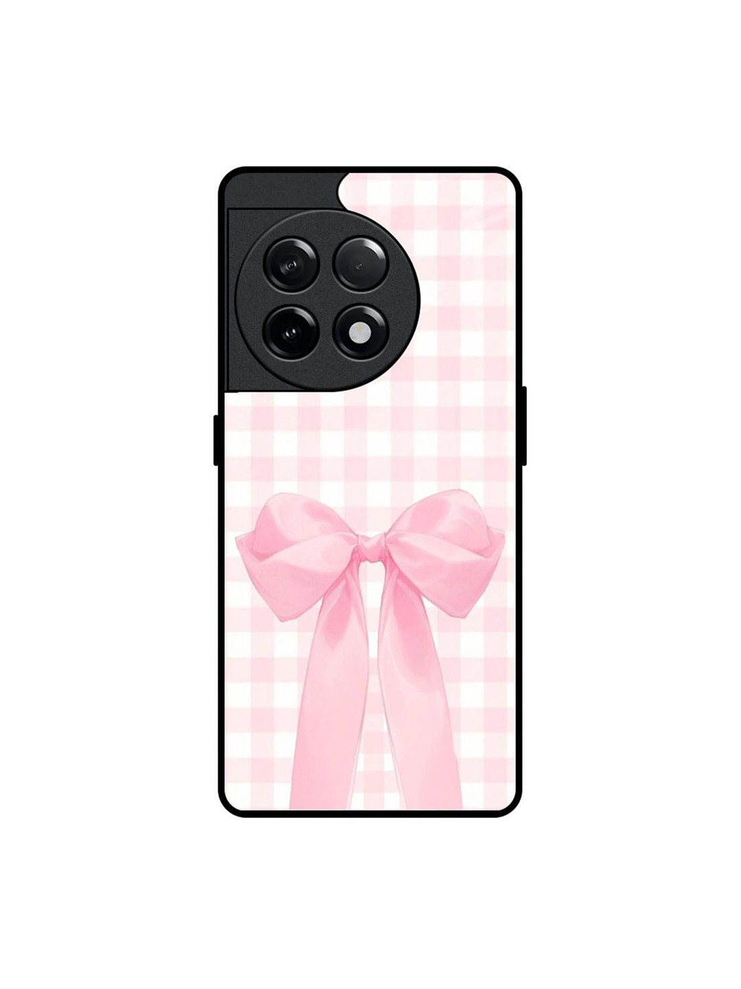 QRIOH Bowtique Quirky Printed OnePlus 11R 5G Silicone Mobile Back Case