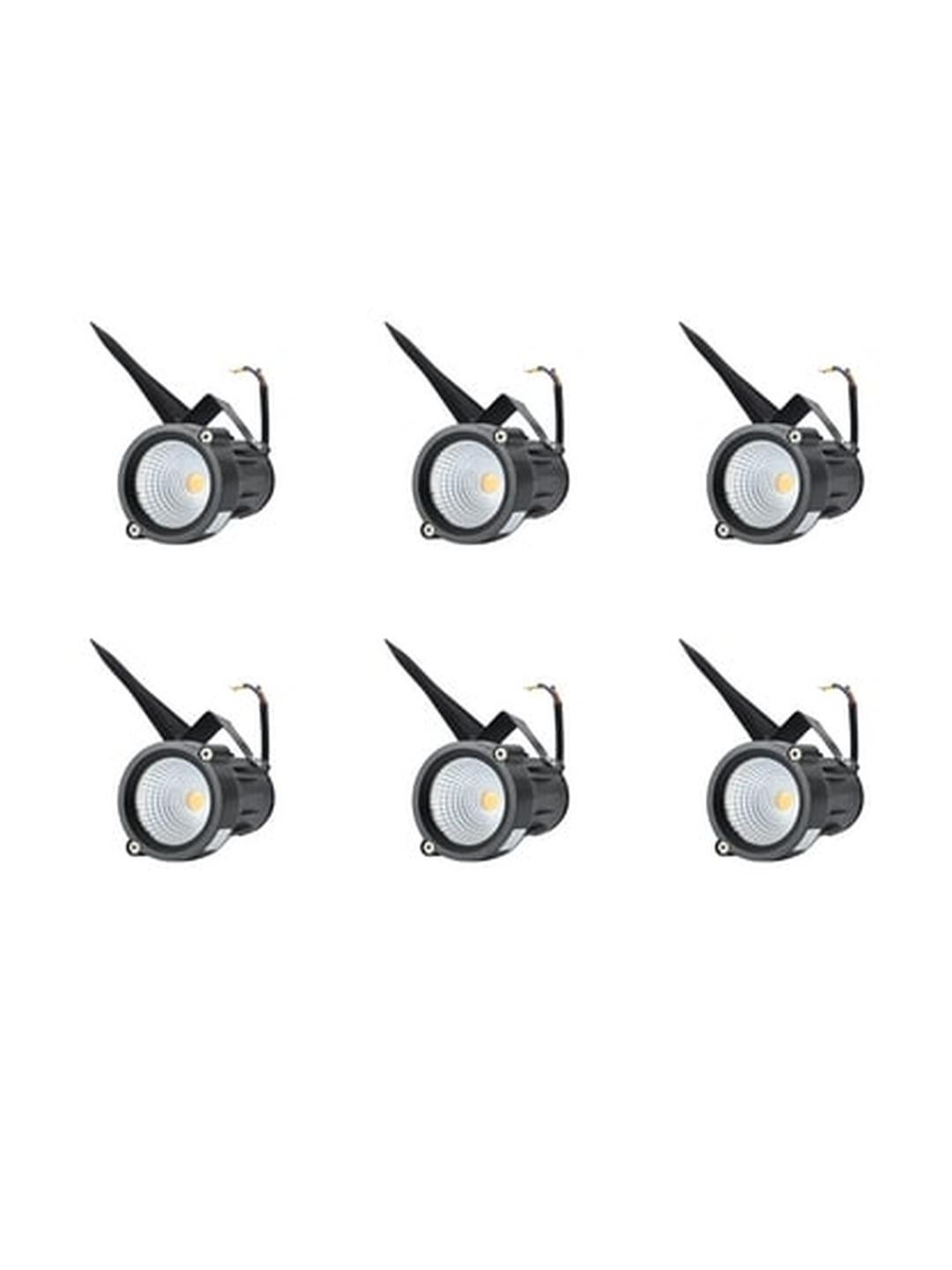 MIDLAND Modern Shape Pack of 6 Sipke Led 6 W Outdoor Lamp Gate & Garden Decorative Light