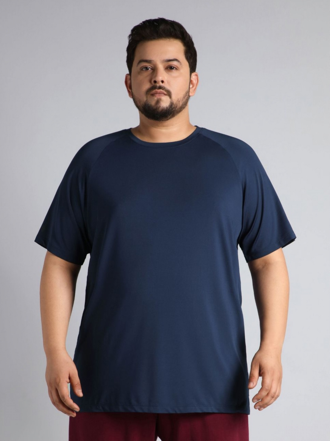 CULT Men Navy Ultimate Training Plus Size T-shirt