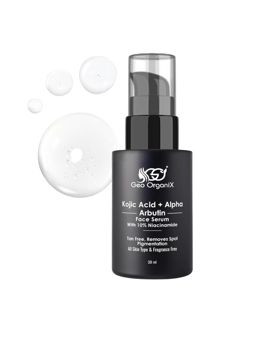 Geo OrganiX Kojic Acid & Alpha Arbutin Serum - 30 ml