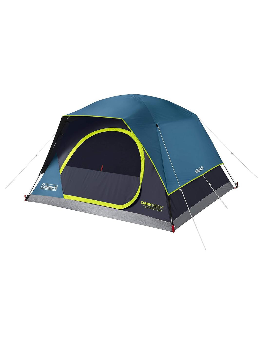 Coleman SkyDome 4-Person Dark Room Camping Tent with WeatherTec System