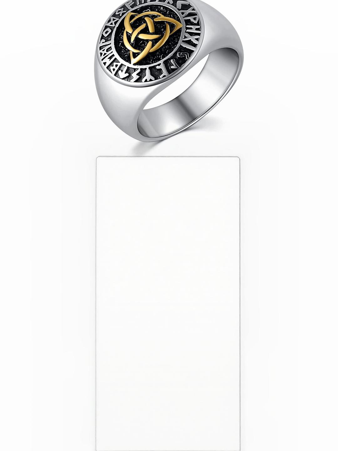 THE MEN THING Stainless Steel Finger Ring