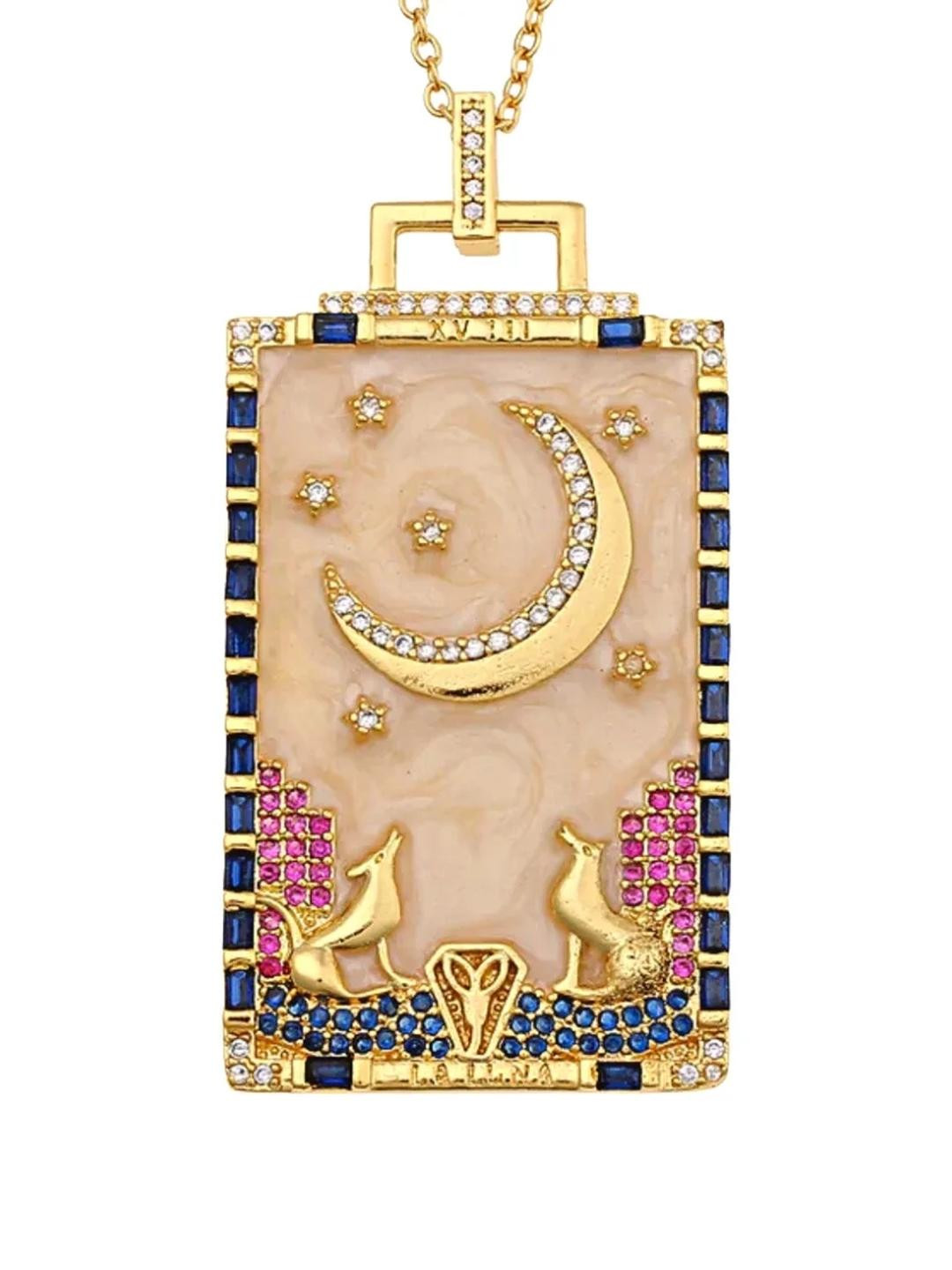 TheZazzy Gold-Plated Stainless Steel Necklace
