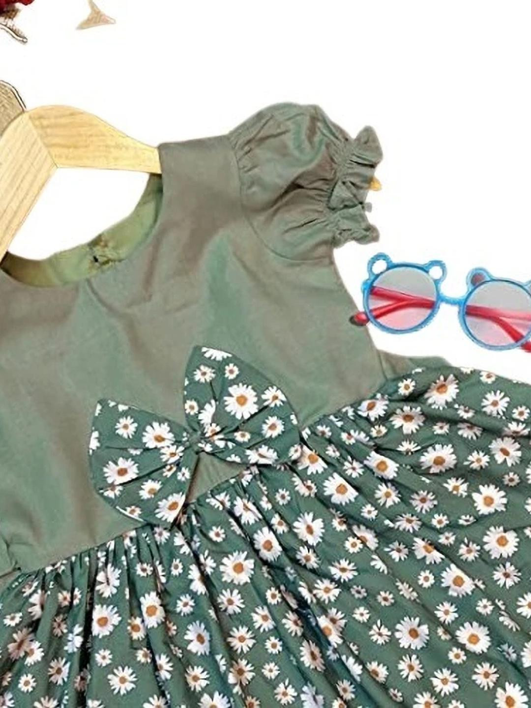 KSALIYA Green BLENDED  Dresses