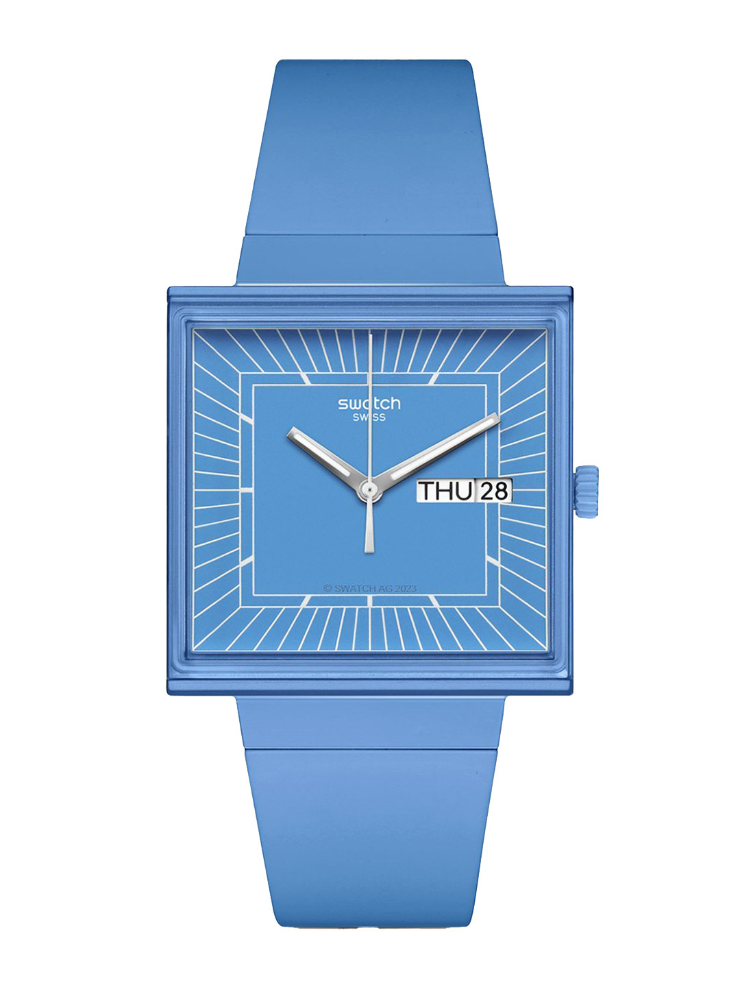 Swatch  Dial & Ceramic Straps Watch SO34S700