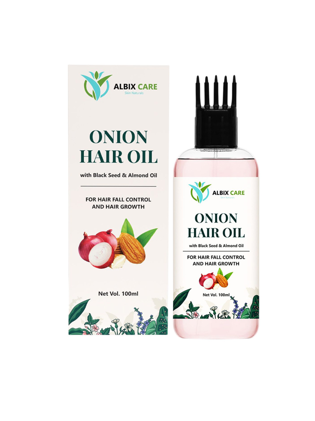 Albix Care  Onion Hair Oil For Hair growth and Hair Fall Controls- 100 ml