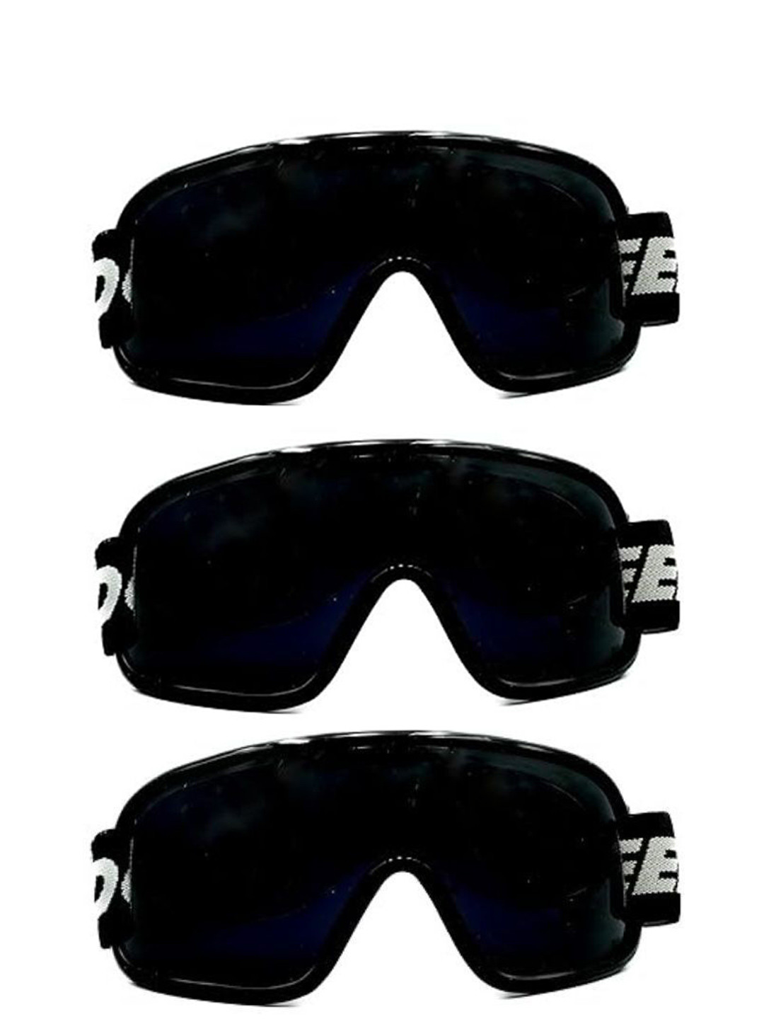 REDEX Men Set Of 3 Oversized Sunglasses BK-10