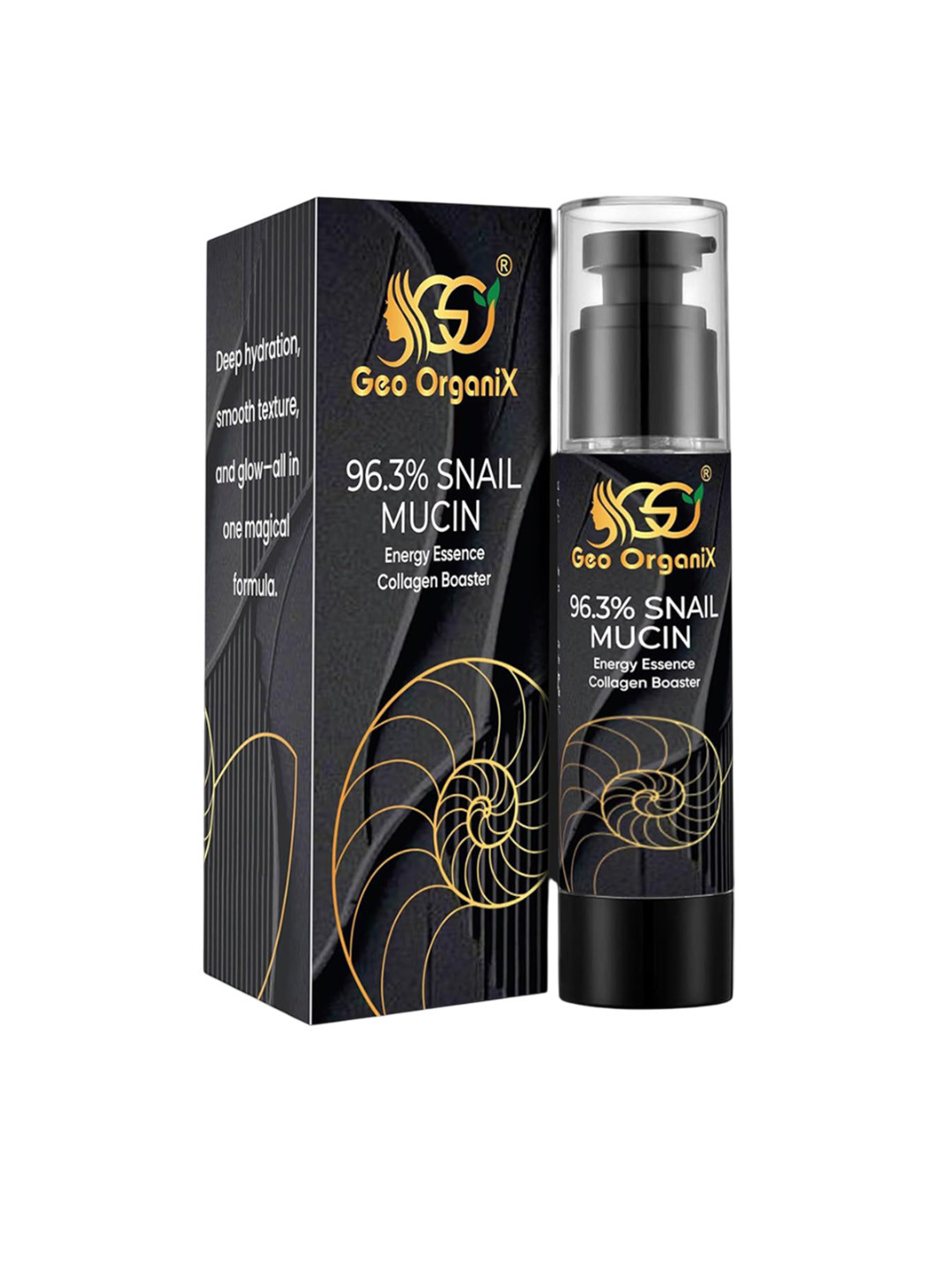 Geo OrganiX S63% Snail Mucin Essence - 30 ml