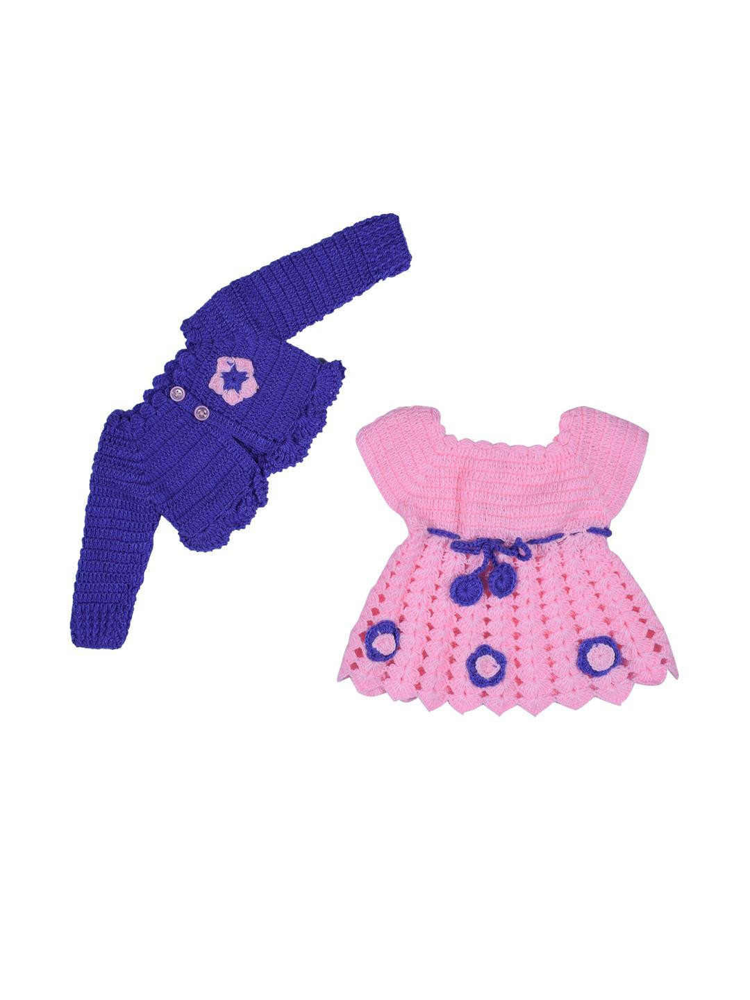 Tintin Purple Wool Jumper Dress