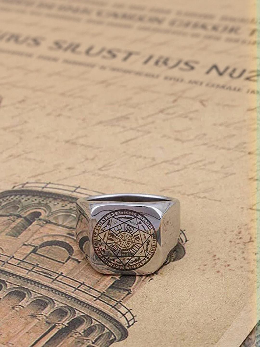 THE MEN THING Stainless Steel Finger Ring