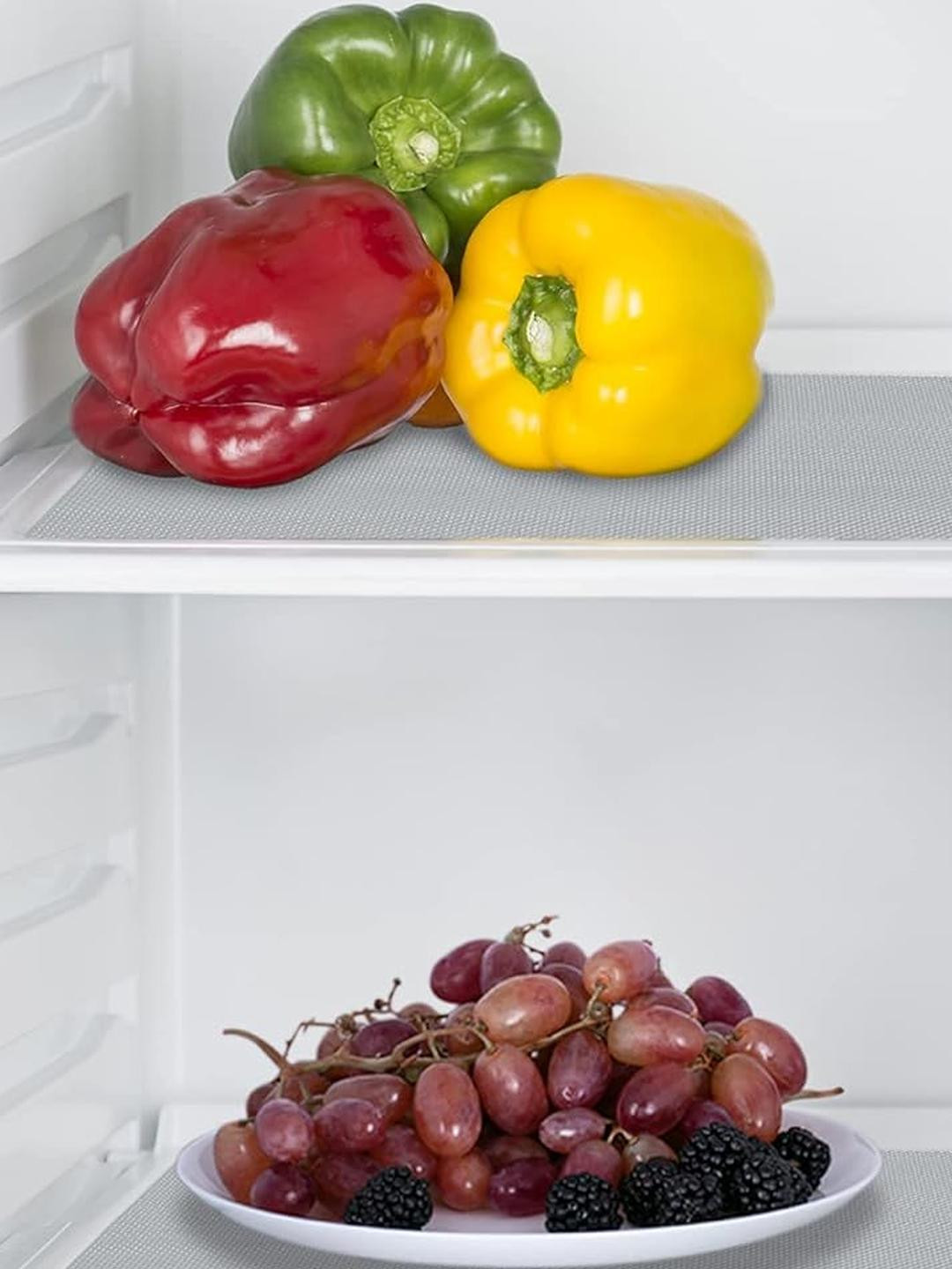 POP SHADE Grey PVC Refrigerator Cover