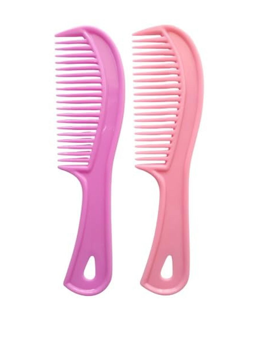 ARPANA BRIGHT Set Of 2 Wide Tooth Detangling Handle Combs
