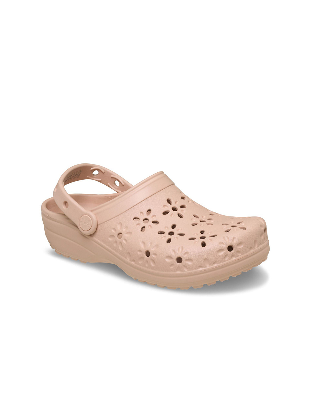 Crocs Women Classic Floral Cut Out Clogs