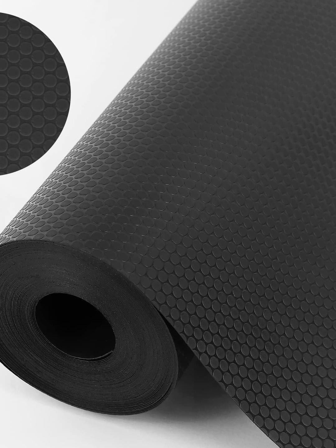 POP SHADE Black PVC Refrigerator Cover