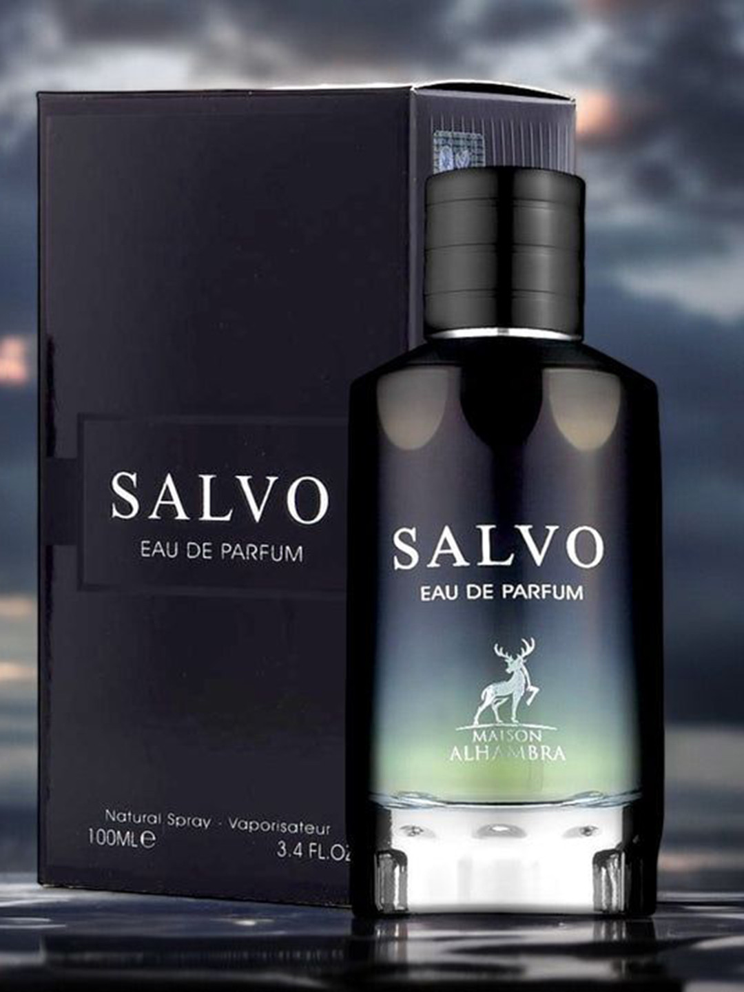 MAISON ALHAMBRA Men Salvo Long Lasting Eau De Parfum- 100 ml