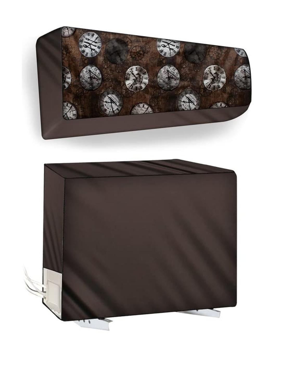 The Furnishing Tree Split AC Cover Set of Indoor and Outdoor Unit Used for 1 Ton LG PS-Q12YNXE1 Ana