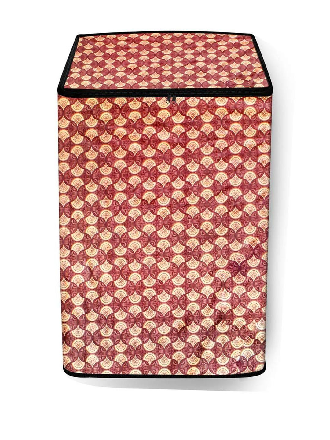 The Furnishing Tree Washing Machine Cover Counterchange Pattern Brick Compatible for Whirlpool 6.5