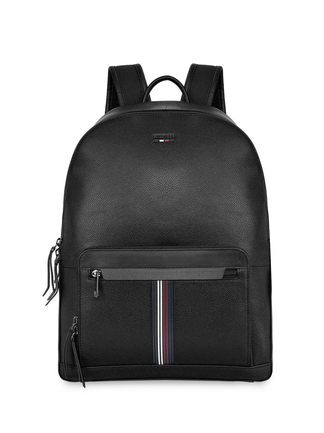 Tommy Hilfiger Unisex Leather Textured Small Backpack