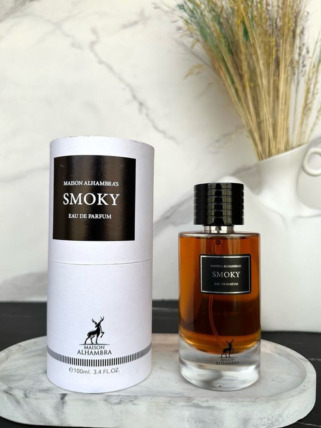 MAISON ALHAMBRA Smoky Long Lasting Eau De Parfum- 100 ml