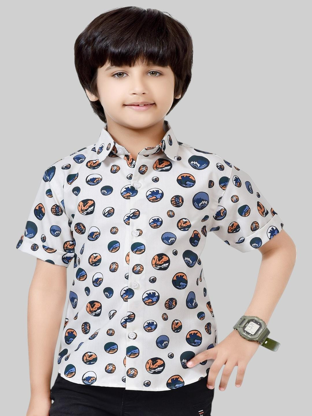 Club96 Boys Cotton Shirts